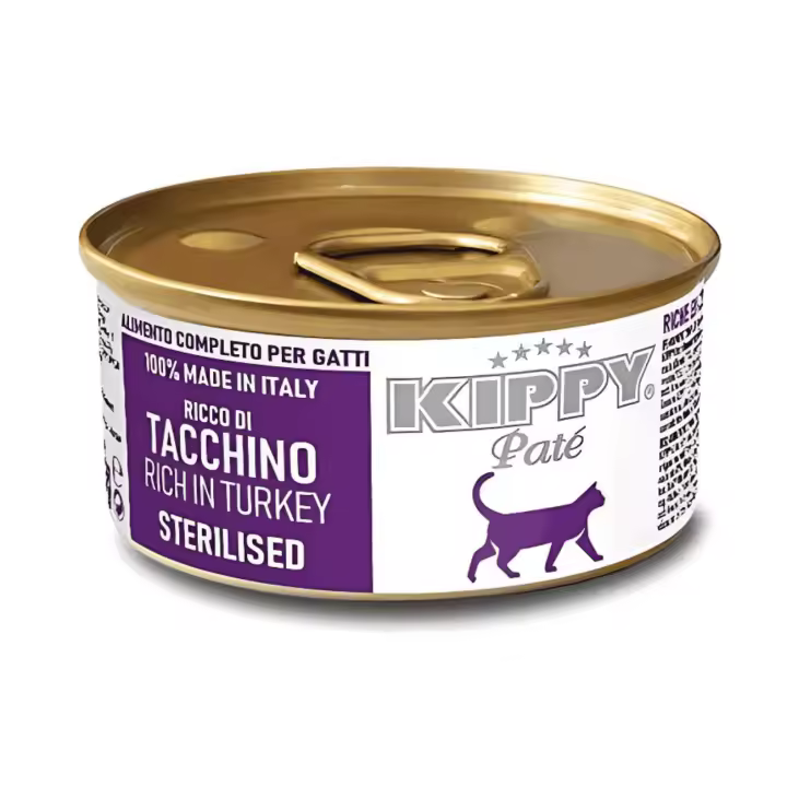 Kippy Paté de Buey para Gatos Adultos – Lata 400 g de Alimento Húmedo Completo - 1