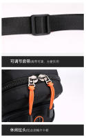 Bolsa Bandolera Para Hombre En Nylon Bolsa De Hombro Cruzada Pequeña Rucksack De Viaje Estilo Casual Con Bolsillos Internos Y Exterior - details 33