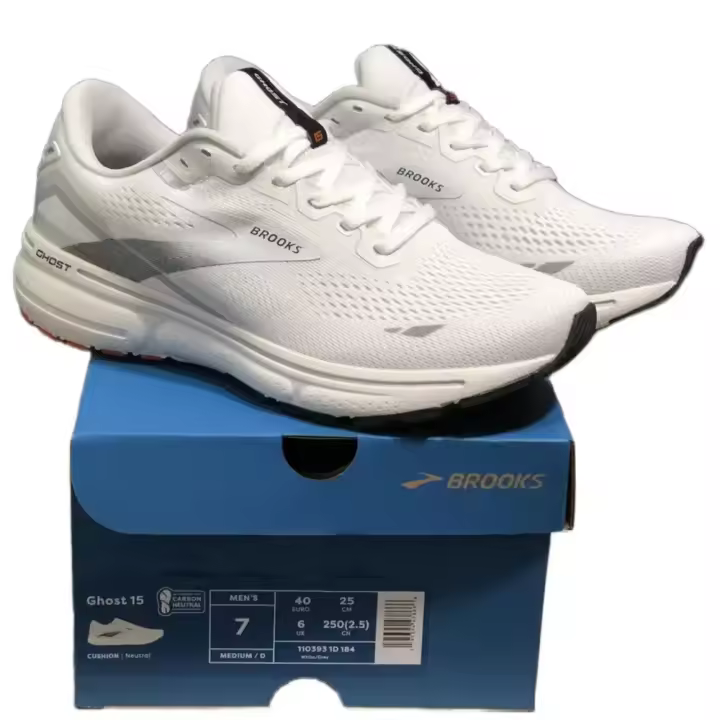 Zapatos De Entrenamiento Diario Para Hombre BROOKS Ghost 15 Con Comodidad Y Transiciones Suaves Material Superior Mesh - 1