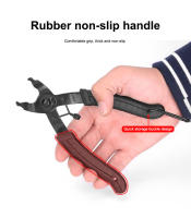 Herramienta De Enlace Rápido Para Cadena De Bicicleta Con Gancho Multi-enlace Para Ciclismo MTB Y Carretera Herramientas De Bicicleta Con Mango Antideslizante Y Acero De Alta Resistencia Color Negro - details 6