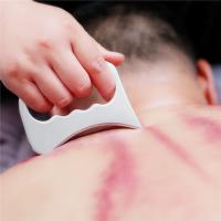 Masajeador De Acero Inoxidable Gua Sha Herramienta De Desgaste Muscular Para Relajación Corporal Y Masaje Facial Uso Manual Tamaño Medio - details 8