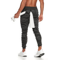 Pantalones Deportivos Casuales Para Hombres Algodón Fitness Entrenamiento Correr Pantalones Largos De Cintura Media Talla S a XXXL - details 24