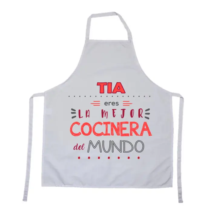 Kembilove Delantal cocina mujer – Regalos personalizados – Delantal con Mensaje Mamá eres la mejor cocinera del Mundo – Que regalar a tu madre – Regalos originales - 1