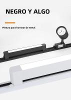 Lámpara De Techo LED Para Riel De Pista Completa Iluminación Focalizable Para Tienda De Ropa Y Hogar 85-265V Incluye Bombillas - details 0