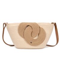 Bolso de algodón con detalle frontal entrelazado y bandolera ajustable | Diseño compacto y elegante para verano 2025 | Edición limitada | CAMAR - details 0