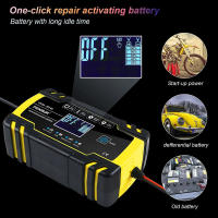Cargador De Batería Automático FOXSUR 12V 24V 8A 3 Etapas Pulso Reparación Pantalla LCD Inteligente Para Coche GEL/AGM Lead-Acid WET - details 2