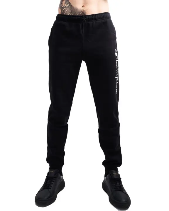 Pantalon Champion Negro Junior Rib Cuff Pants - 1