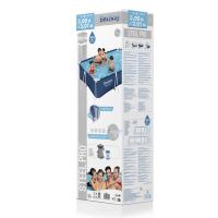 LILI HOME Piscina Tubular con Depuradora Recreativa Steel Pro 300 x 201 x 66 cm Y más modelos para elegir. Es perfecta para refrescarte y relajarte en los días calurosos. Fabricada con materiales de alta calidad para garantizar resistencia y durabilidad. - details 3