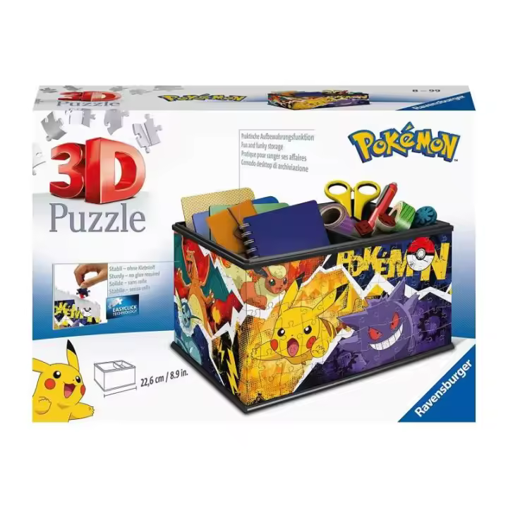 POKÉMON STORAGE BOX 3D PUZZLE  DE RAVENSBURGER - 1