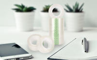 EAGLE Dispensador De Cinta De Escritorio Portátil Para Envoltura De Regalos De Navidad Suministros De Oficina Eficiente Corte De Cinta - details 1