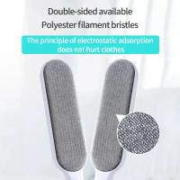 Limpieza Manual Con Cepillo Reutilizable Para Ropa Eliminador De Pelo De Gato Herramienta De Limpieza Sin Estática PP - details 2
