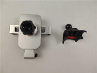 Soporte Fijo Para Teléfono Móvil En Coche ABS Material Para Jeep Compass 2017-2021 Negro Universal Car Bracket - details 2