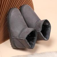 Botas De Invierno Para Mujer De Alta Calidad Antideslizantes Impermeables Con Piel Suela De Goma Botas De Nieve Para Exteriores Estilo Conciso Talla Verdadera - details 5