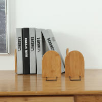 Organizador De Escritorio De Bambú Nature Soporte Para Libros Estante De Libros Montaje Requiere Material Del Paquete - details 8