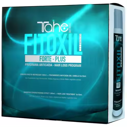 Tahe Pack Forte Plus (Champú + Tratamiento) Fitoxil | Programa anticaída del cabello Cabellos castigados - 1