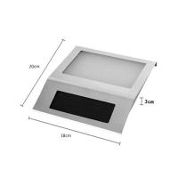 Lámpara Solar LED Para Número De Casa Impermeable Iluminación Exterior Autónoma Con Material De Protección IP44 - details 3