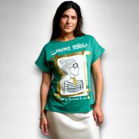 Camiseta Señora Anabel Lee - "Llámame Señora" con Maxi Print Foil Dorado - details 1