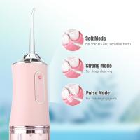 Irrigador Oral Portátil LIM Flosser USB Recargable Jeta De Agua Para Dientes Con 4 Punta De Jetable 220ml 3 Modos IPX7 1400rpm Para Adultos - details 3