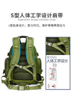 Mochila táctica de gran capacidad para acampar, viajar, de tela Oxford, para exteriores, con camuflaje militar, para montañismo - details 4