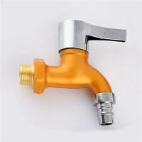 Conector Rápido De Agua Para Jardín Y Balcón Tapa Macho Montaje En Pared Fregadero De Máquina De Lavar Plástico Con Hilo Macho - details 4