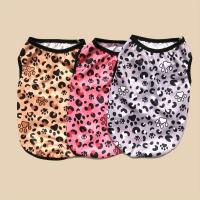 Ropa De Verano Para Perros Y Gatos Pequeños Y Medianos Vestido De Leopardo Suave Y Cómodo Ropa De Gato Chihuahua Pug Transpirable - details 1