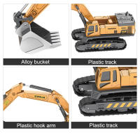 Juguetes Para Niños Camión Miniatura De Aluminio Excavadora Bulldozer Y Grúa Modelo De Vehículo De Tierra Metal Juguete Educativo Para Niños - details 9