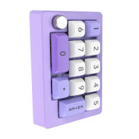 Programable totalmente caliente interruptor mecánico intercambiable 7 color RGB luz Juego Mini teclado - details 13