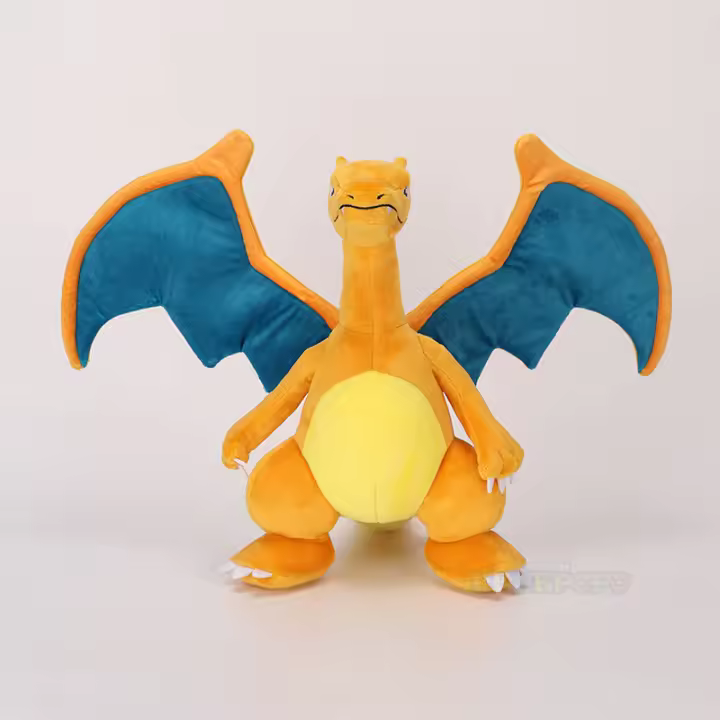Muñeco De Peluche Charizard 25cm Personaje De Pokemon Regalo Para Niños Relleno De Algodón PP Muñeco De Dragón Para Niños Y Niñas - 1