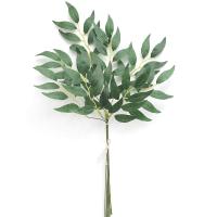 Arreglo De Hojas Verdes Artificiales Para Decoración De Hogar Y Bodas Adorno Para Ramo Novia Accesorio DIY De Jardín Y Habitaciones - details 11