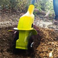 Cultivador eléctrico inalámbrico de 10 pulgadas, cultivador de jardín con batería de 2Ah y cargador rápido, 20V para batería Makita,Antideslizante,Inalámbrico,Manija plegable,Autopropulsada,Manija telescópica - details 3