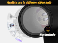 Aigostar Aplique Pared Interior/Exterior GU10 Lámpara IP65 Impermeable - details 6