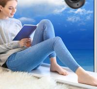 LIECTROUX YW810 Limpiacristales Control Remoto Robot, Rociador de Agua de 2 Vías, Fregado en Seco y Húmedo, Ruta de IA, 2800pa Succión Electrico Navegación Inteligente Maquina con App y Mando, Múltiples Formas de Protección de Seguridad, Negro - details 25