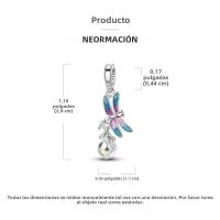 Colgantes De Libélula Exquisita De Plata 925 Sterling Con Zirconia Brillante Para Pulseras DIY Colorido Adecuado Para Fiestas Y Aniversarios - details 12