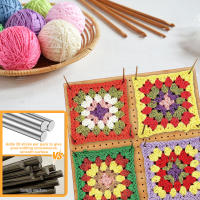 Tablero De Bloqueo De Crochet De Madera De Bambú Ajustable Reutilizable Para Grannysquare Tamaños 9.8/11.4 Pulgadas - details 2