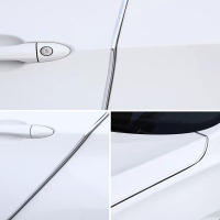 Protección De Puerta De Coche Con Espesor De Cromo 6 Metros Antigolpes Adhesivo Protector De Ralladuras Molduras De Puerta Automóvil - details 3