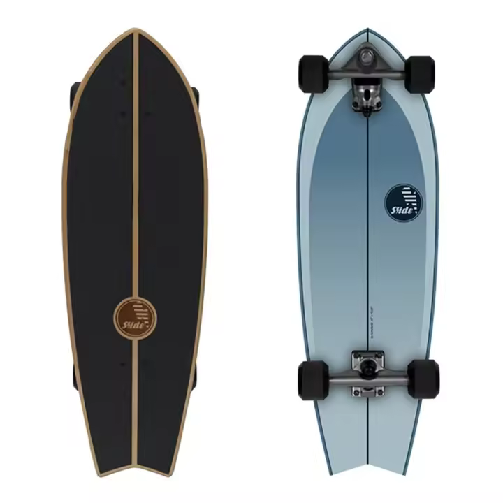 Skateboard Surfskates Slide Surfskate Fish Drifter 32´´ Azul - 1