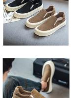 Zapatos Para Hombre Talla Grande Loafers Casuales Cómodos Zapatillas De Piel Suave Ligeros Vintage Flats Para Ocio - details 13