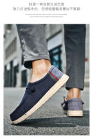Zapatos Casuales Para Hombre Talla Grande Deportivos Suaves Para Caminar Trabajo Lazos Suela De TPU Absorbente De Sudor Transpirable Adecuados Para Primavera Y Otoño - details 9