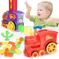 Juego Educativo De Torreón De Dominó Con Luz Y Sonido Para Niños Autoarmado Bloques Colores Juguetes DIY De Construcción - details 0