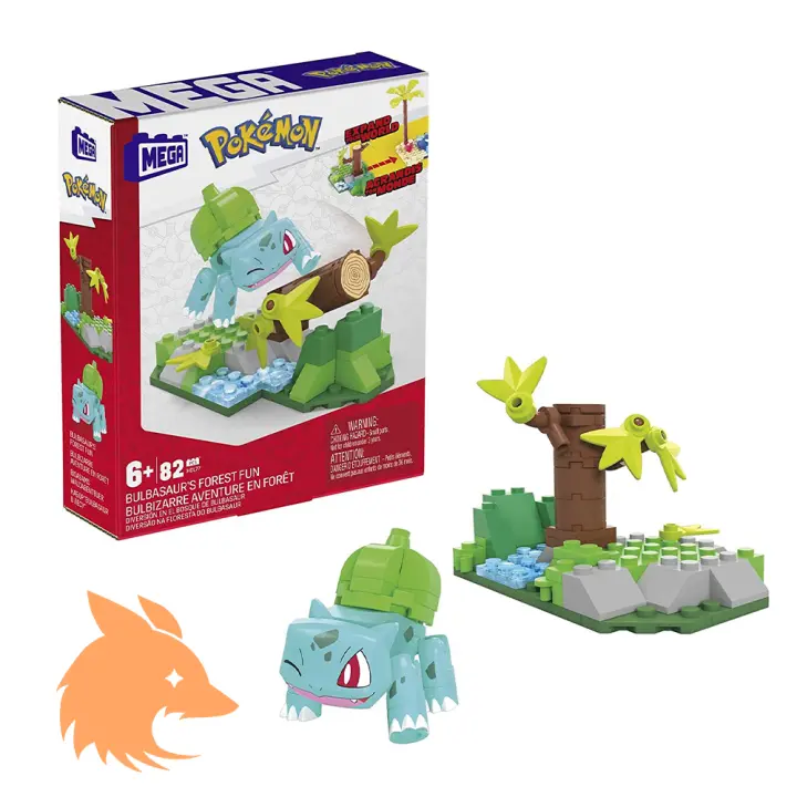 Bulbasaur's Forest Fun. Pokémon. MEGA Construx- - 1