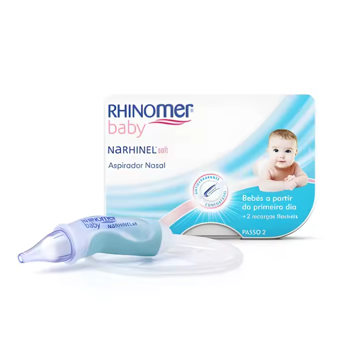 RHINOMER BABY ASPIRADOR NASAL 1 UNIDAD + 2 RECAM - 1