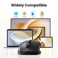 Ratón Inalámbrico Dual-Modo 2.4G Bluetooth 5.2 Recargable 1600DPI Para Laptop Tablet Computadora Windows MacOS Compatible Con Sistema De Control Remoto - details 4
