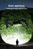 Linterna Frontal LED Potente 200000LM Torcha De Pesca Con Luz De Advertencia Lámpara De Cabeza De Longitud De Rayo Para Aventuras Al Aire Libre - details 8
