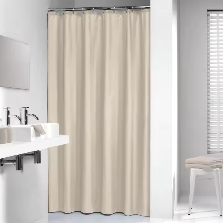 Sealskin cortina de ducha 180 cm modelo Granada 217001360 (Beige) - 1