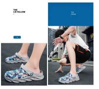 Sandalias Casuales Para Hombre Verano 2024 Plana Mocasines De Playa Estilo Crocs Suave Clog Moda Leisure Transpirable - details 14