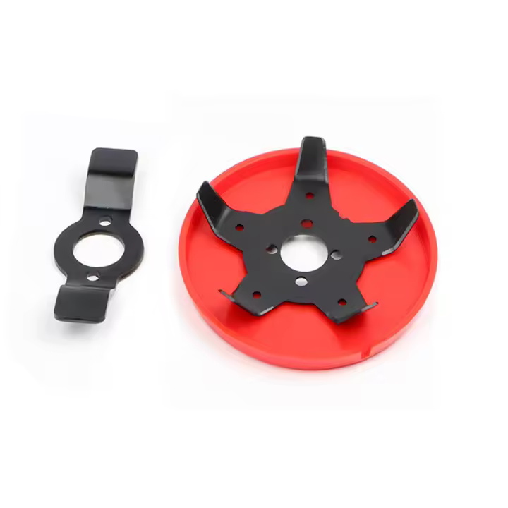 Cortadora De Malezas Doble Uso Placa De Weeder Multifuncional Para Jardín Con Hojas De Acero De Carbono Mower Y Afeitadoras De Hierba 2/5 Dientes Cabeza De Trimmer De Valla - 1
