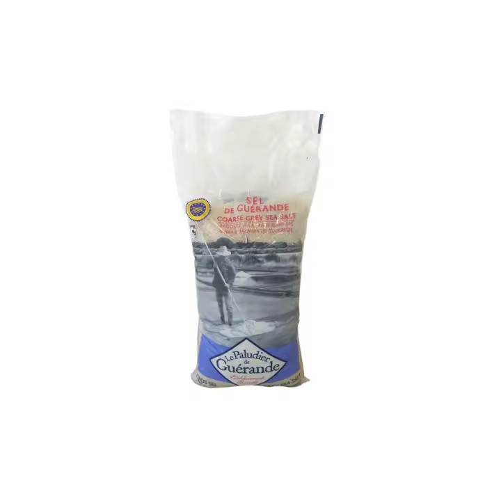 Sal gruesa gris de guérande granel 5 kg Le paludier de Guerande - 1