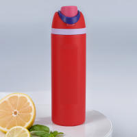 Termo Doble Capa De Acero Inoxidable 24/32oz Con Manija Termo Aislado Espacial Kettle Taza Deportiva Botella De Agua Tumbler - details 18