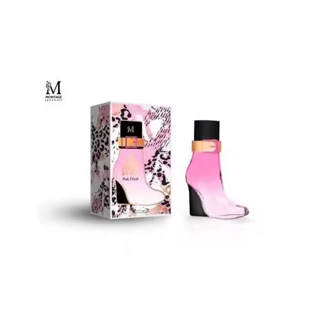 MIRAGE BRANDS Eau de Parfum A Shoe Story Pink Blush Montage Brands 100ml - Fragancia Duradera - 1