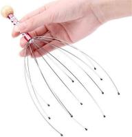 Head Massager Scalp Massage Scratcher,Hair Stimulation and Body Stress Relax, Octopus Bowl Head Tickler Massager (Random Colors) - details 0